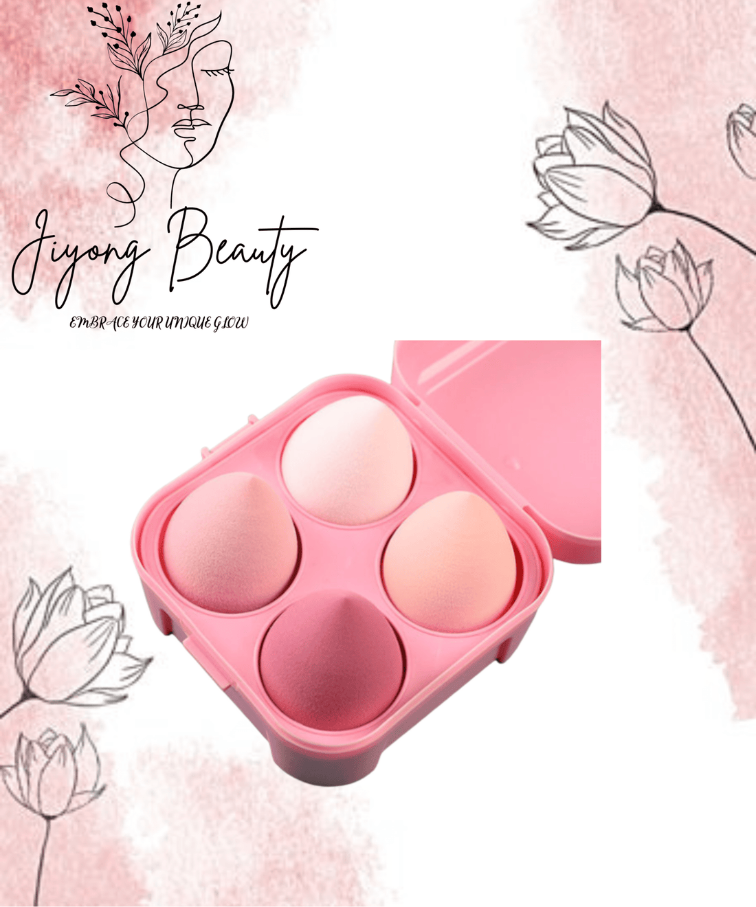 4/8 PCS CUTE MAKE-UP BEAUTY BLENDER