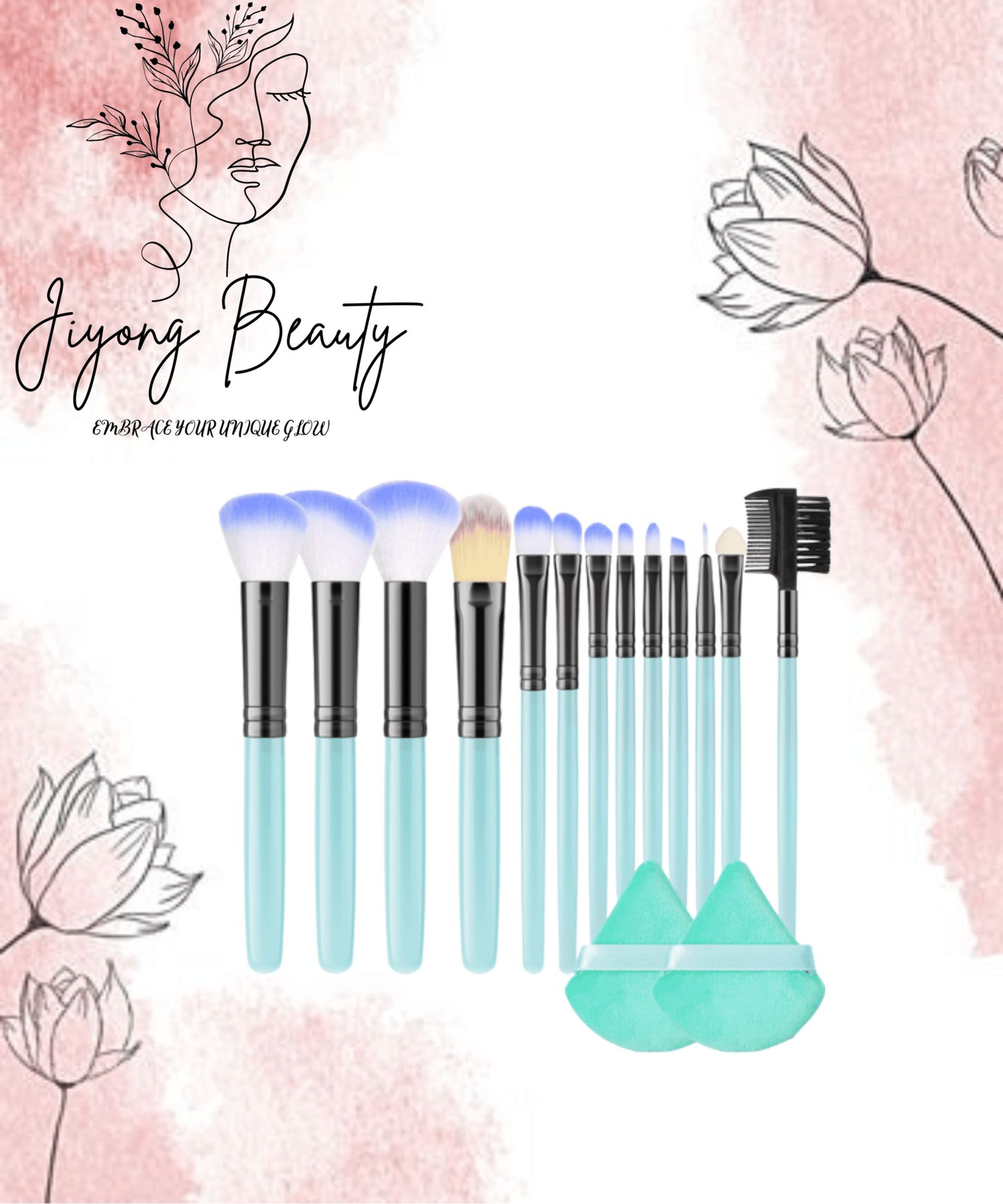 13 PCS BRUSHES SET