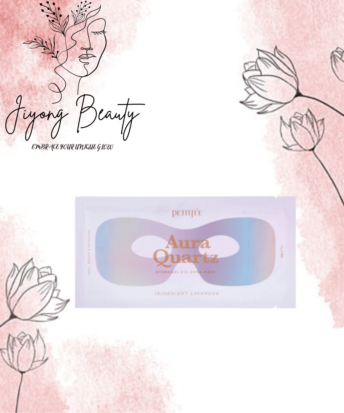 PETITFEE - Aura Quartz Hydrogel Eye Zone Mask - 9g